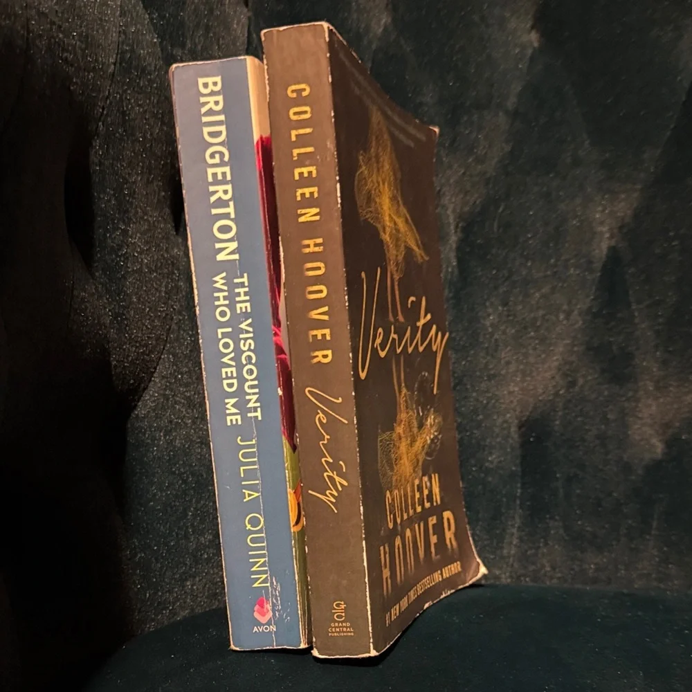 Bridgerton Viscount Who Loved Me Julia Quinn & Verity by Colleen Hoover Book Set